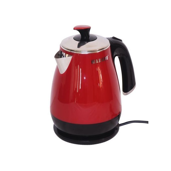 Marado Electric Heat Kettle - 2Litres - Red/Black Marado Electric Heat Kettle - 2Litres - Red/Black