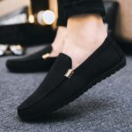 Men Sleek Footware - Black