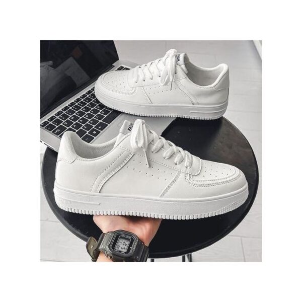 Men's Classic Casual Board Shoes - White