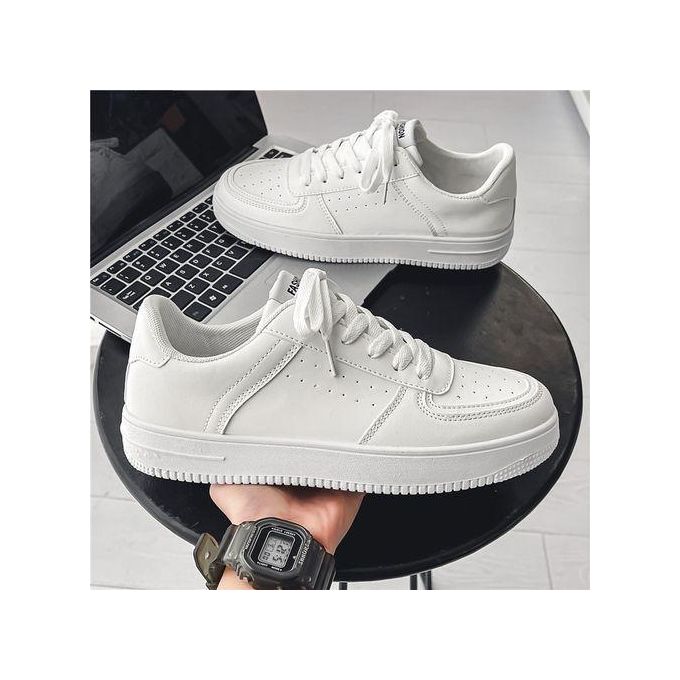 Men's Classic Casual Board Shoes - White Men's Classic Casual Board Shoes - White