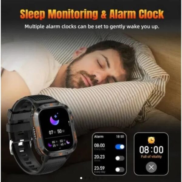 Men's Military Outdoor Sports Smart Watch for Android & IOS