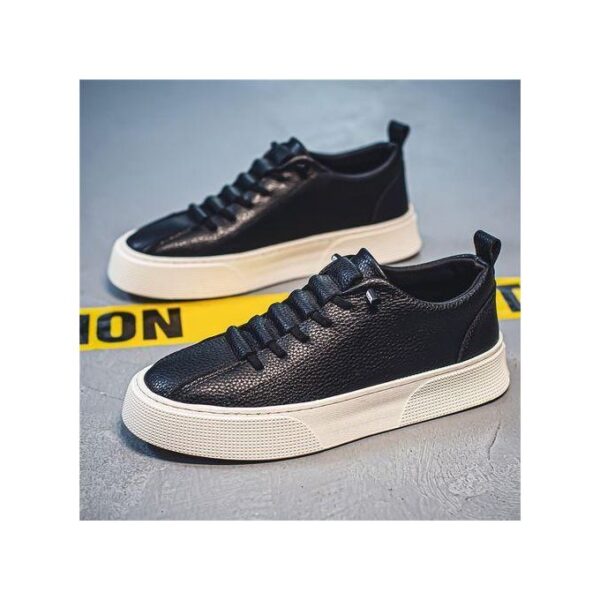 Men's Non-slip Breathable Sneakers Sports Running Casual Board Shoes Black