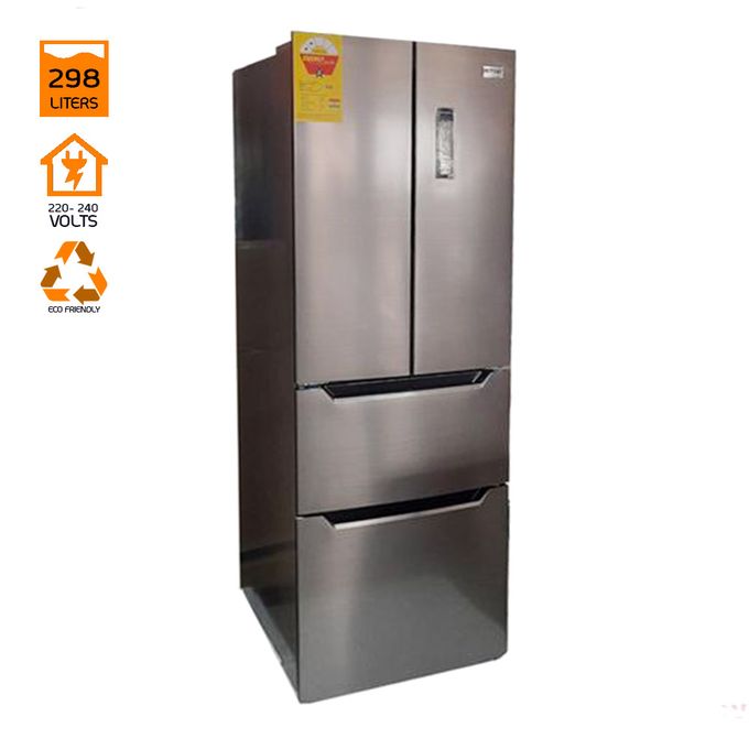 Mitsui 298Litres - ME568 French Door Fridge - 4Doors - Inox Mitsui 298Litres - ME568 French Door Fridge - 4Doors - Inox