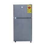 Nasco 112 Liters - NASF2-13FL - Table Top Double Door Top Mount Refrigerator - Silver
