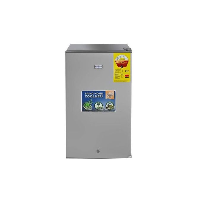 Nasco NASF1-110FL-B Single Door Refrigerator - 92Litre - Grey Nasco NASF1-110FL-B Single Door Refrigerator - 92Litre - Grey