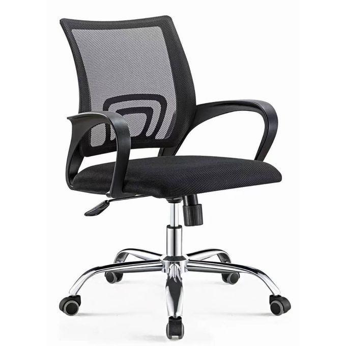Office Swivel Chair - Black Office Swivel Chair - Black