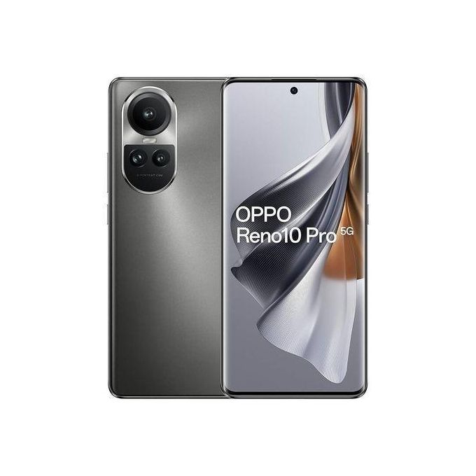 Oppo Reno 10Pro (256GB + 12GB) 5G - Silver Grey Oppo Reno 10Pro (256GB + 12GB) 5G - Silver Grey