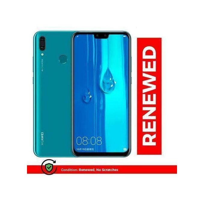 Renewed Huawei Y9 (6GB+128GB) 6.5-inch HiSilicon Kirin 710 4000MAH Smartphone - Blue Renewed Huawei Y9 (6GB+128GB) 6.5-inch HiSilicon Kirin 710 4000MAH Smartphone - Blue