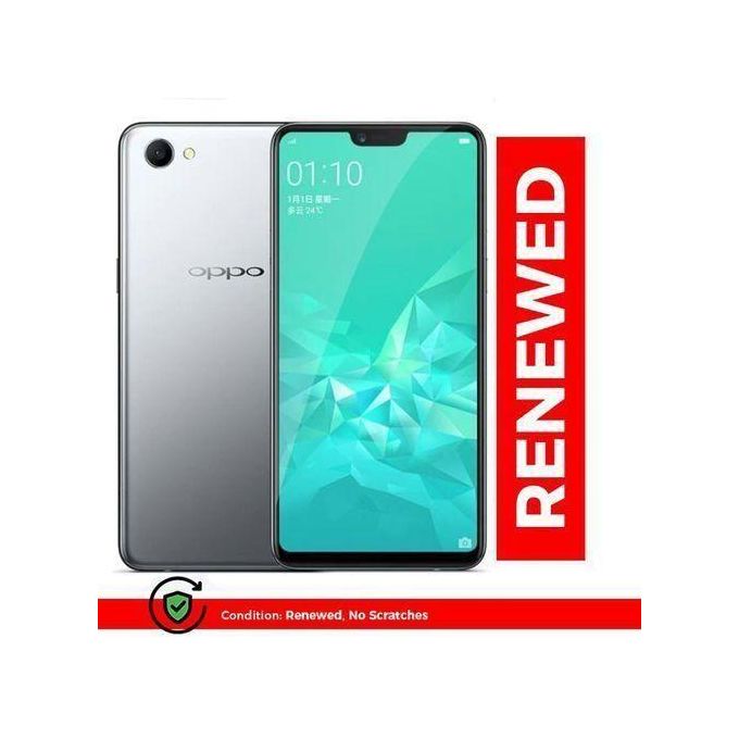 Renewed Oppo F7 6GB RAM+128GB ROM 6.2'' 16MP+8MP Camera Dual SIM 3400mAh smartphone-Silvery Renewed Oppo F7 6GB RAM+128GB ROM 6.2'' 16MP+8MP Camera Dual SIM 3400mAh smartphone-Silvery
