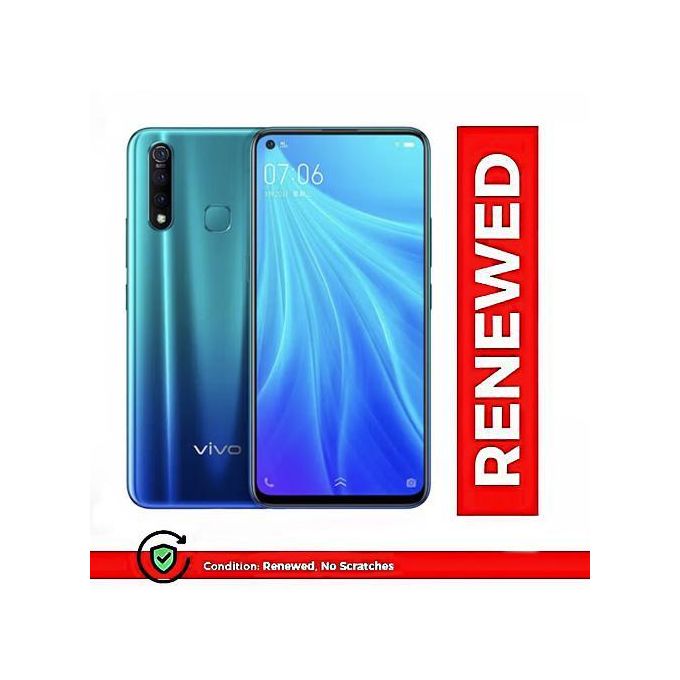 Renewed Vivo Z5i - 6.53'' - 128GB+8GB - HD Camera 16MP Front/16MP+8MP Rear - 5000mAh - Blue Renewed Vivo Z5i - 6.53'' - 128GB+8GB - HD Camera 16MP Front/16MP+8MP Rear - 5000mAh - Blue