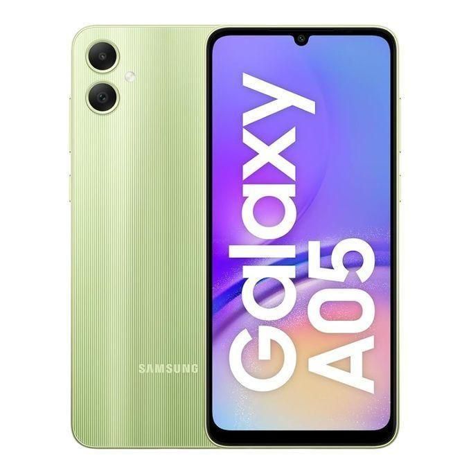 Samsung Galaxy A05, 6.7", 64GB + 4GB RAM (Dual SIM), 5000mAh + FREE 35W Type-c Adapter - Light Green. Samsung Galaxy A05, 6.7", 64GB + 4GB RAM (Dual SIM), 5000mAh + FREE 35W Type-c Adapter - Light Green.