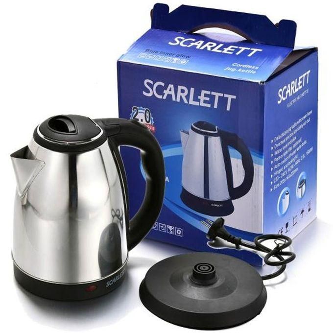 Scarlett Electric Kettle - 2.0L - Silver Scarlett Electric Kettle - 2.0L - Silver