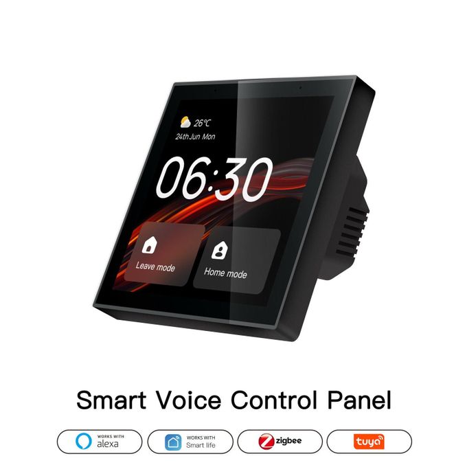 Smart Voice Control Panel - Black Smart Voice Control Panel - Black