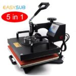 Sublimation Heat Press Digital Design Transfer Machine for Clothes - 29 x 38 - Multicolour