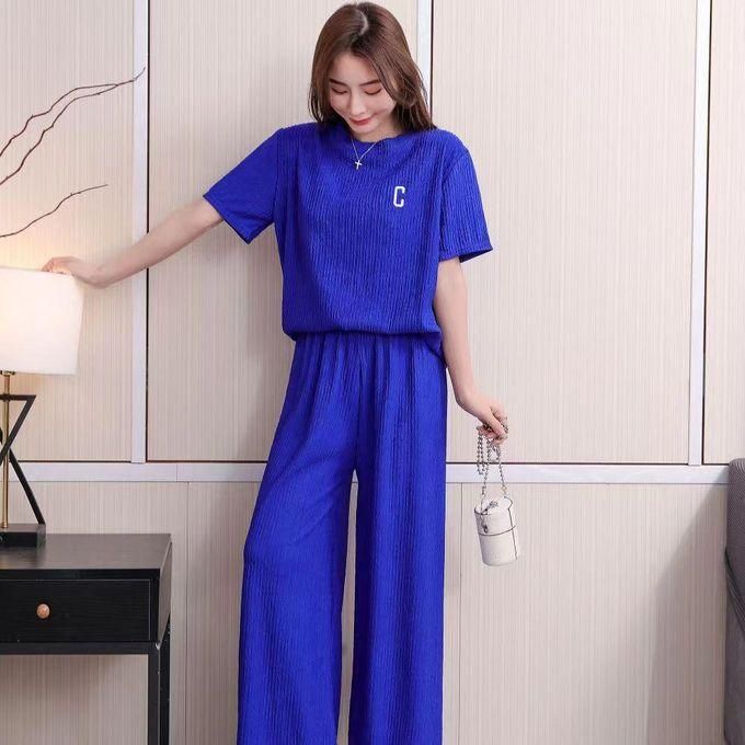 Top & Down Ladies Fashion Dress - Blue Top & Down Ladies Fashion Dress - Blue