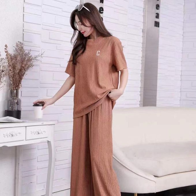 Top & Down Ladies Fashion Dress - Coffee Top & Down Ladies Fashion Dress - Coffee