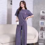 Top & Down Ladies Fashion Dress - Grey