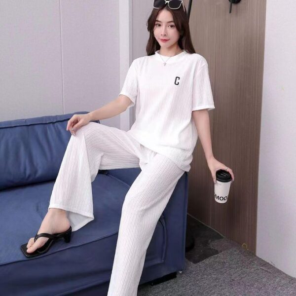 Top & Down Ladies Fashion Dress - White