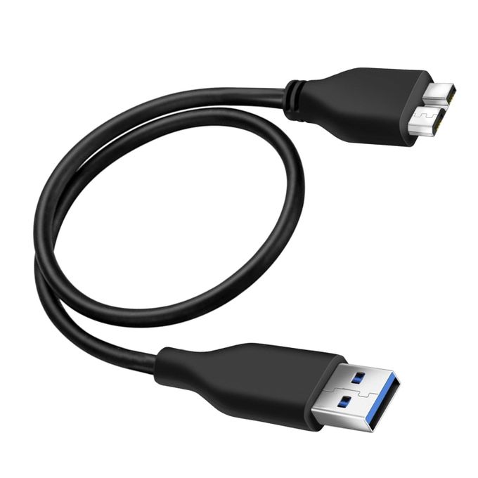Usb 3.0 External Hard Drive Cable - Black Usb 3.0 External Hard Drive Cable - Black