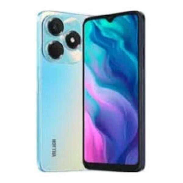 VILLAON V40S 6.52'' Big Display - 32GB + 3GB RAM - 8MP / 5MP AI Camera - 6.7'' - 4000 mAh - Fingerprint Sensor - Aurora Blue + FREE Cover Case Iniside the Box