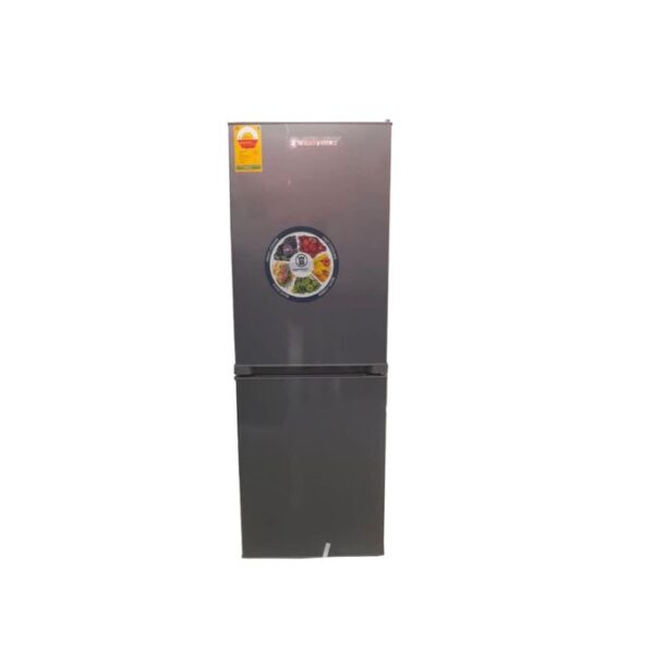 Westpoint WCNN-1924-EZ Double Door Combi refrigerator-172liters-Silver