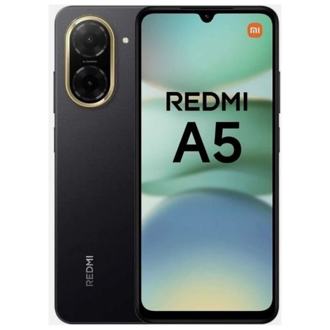 Xiaomi Redmi A5 - 6.88'' - 32MP Rear/8MP Front - 128GB ROM - 4GB RAM - 5200mAh - Midnight Black Xiaomi Redmi A5 - 6.88'' - 32MP Rear/8MP Front - 128GB ROM - 4GB RAM - 5200mAh - Midnight Black
