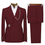 Men Business Casual Two-Piece Suit - Image 13
