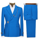 Men Business Casual Two-Piece Suit - Image 4