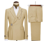 Men Business Casual Two-Piece Suit - Image 7