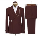 Men Business Casual Two-Piece Suit - Image 6