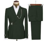 Men Business Casual Two-Piece Suit - Image 3